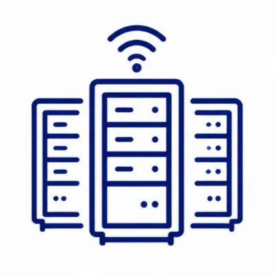 AI data center cooling industry icon for filtration