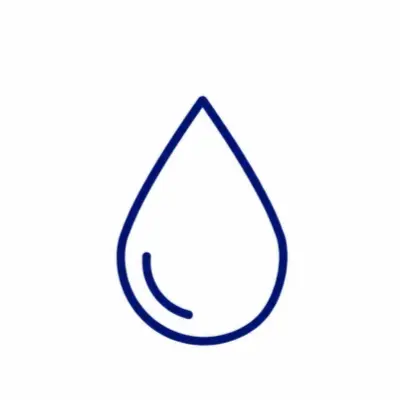 Water treatment industry icon for filtration