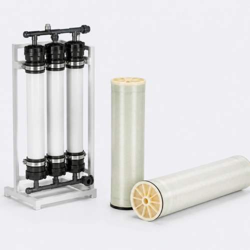 Industrial filtration process step 2 icon for flow diagram